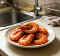 Glazed Whole Prawns